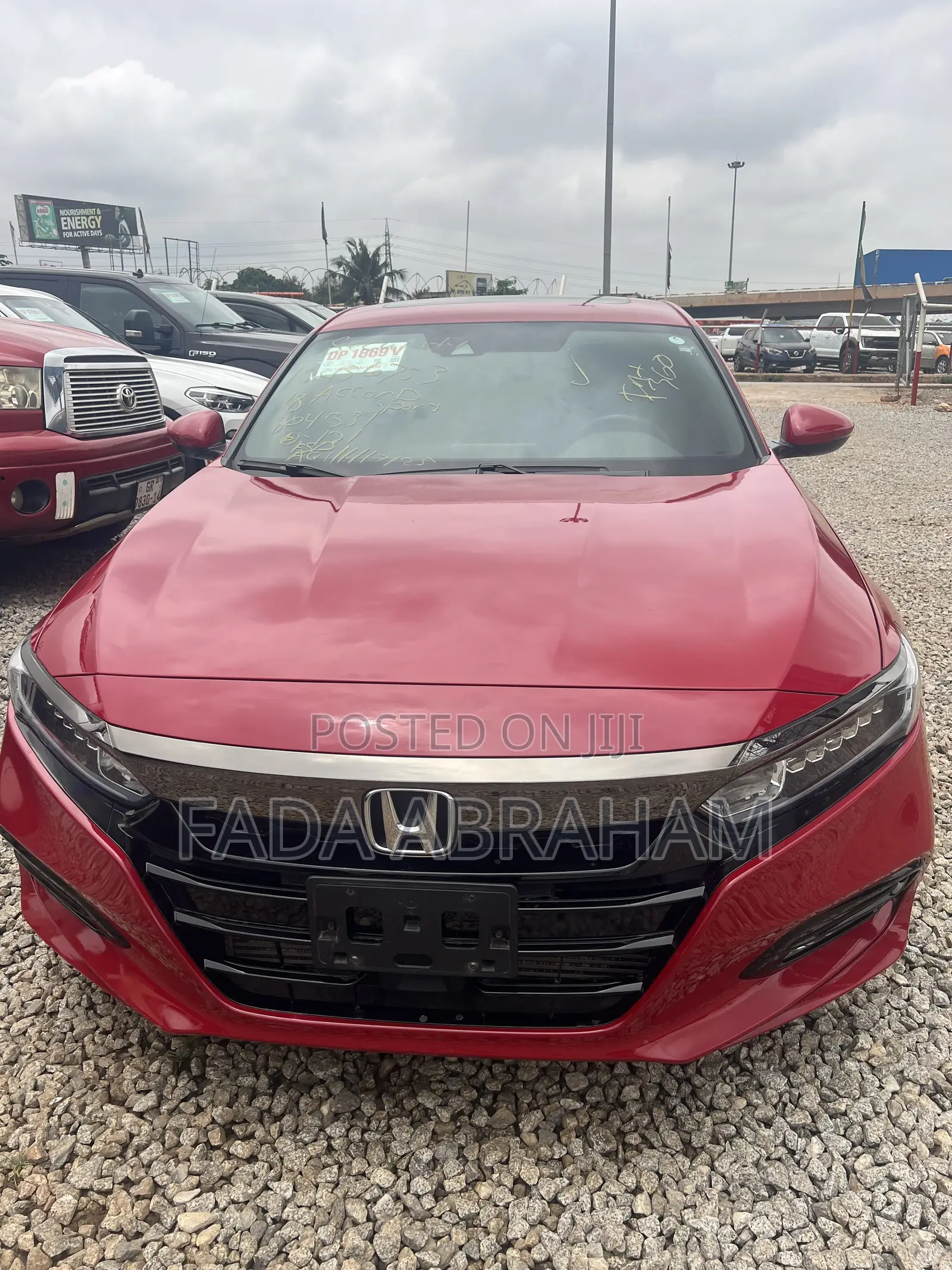 Honda Accord Sport 2018 Red