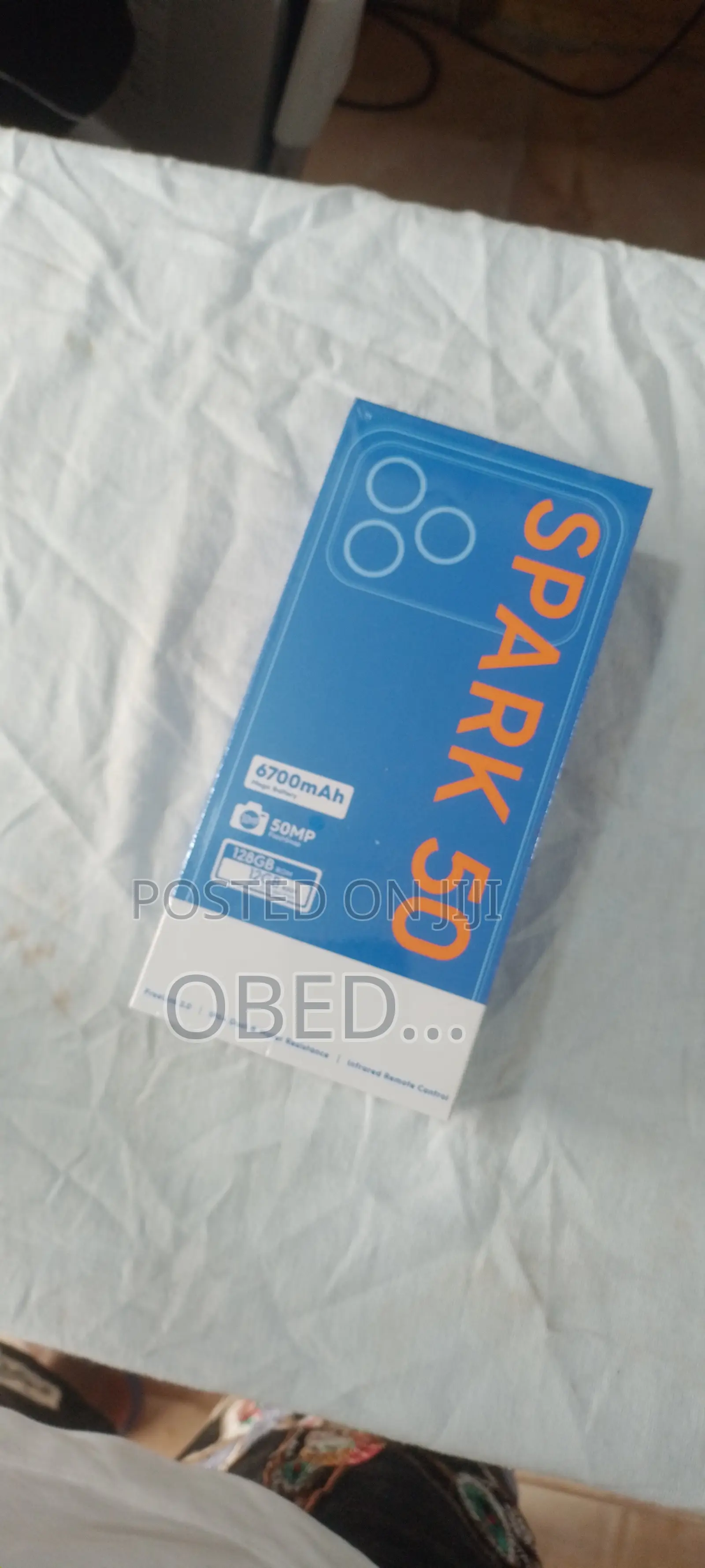 New Tecno Spark 50 128 GB Blue