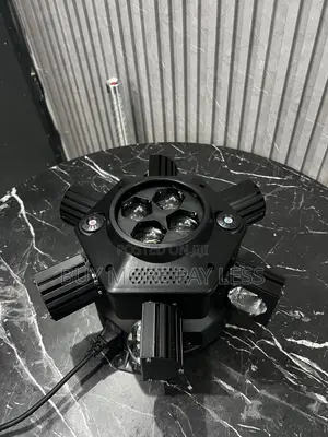 6-Arm Cyclone Bee-Eye LED Laser Moving Head DJ Light