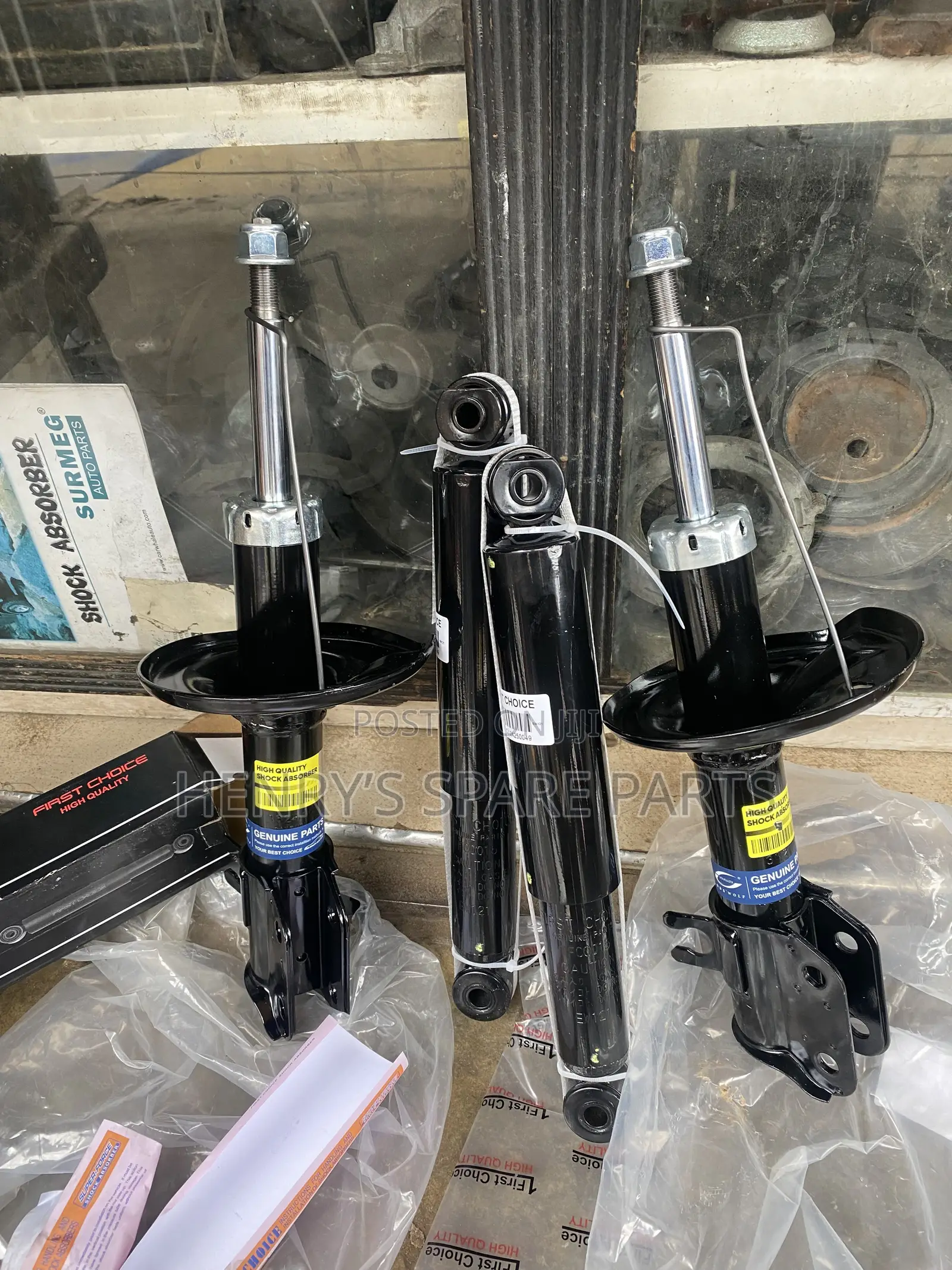 Matis 3 Front and Back Shocks