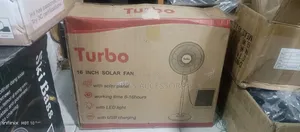 18"standing Solar Fan