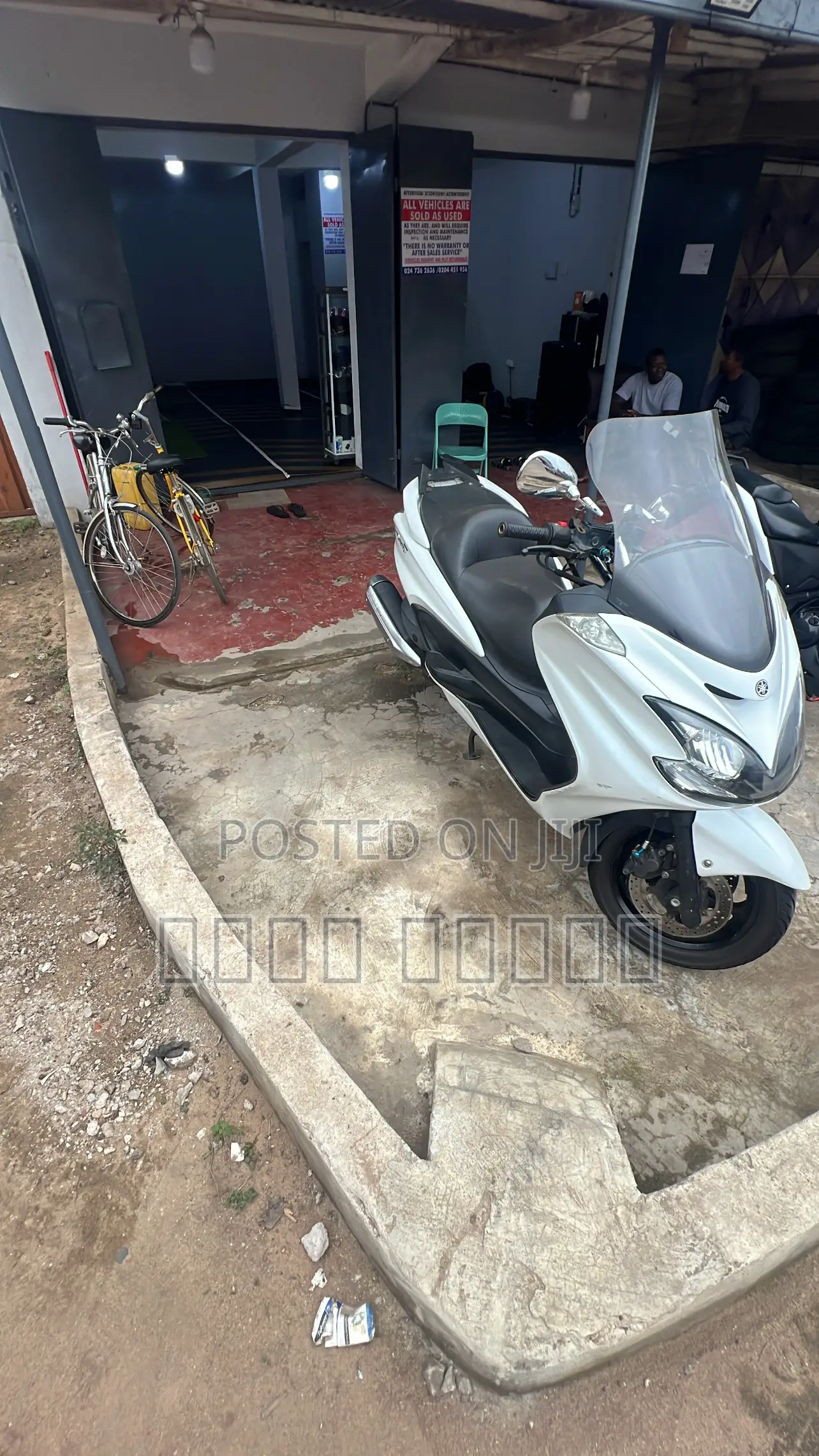 Yamaha Majesty 2020 White