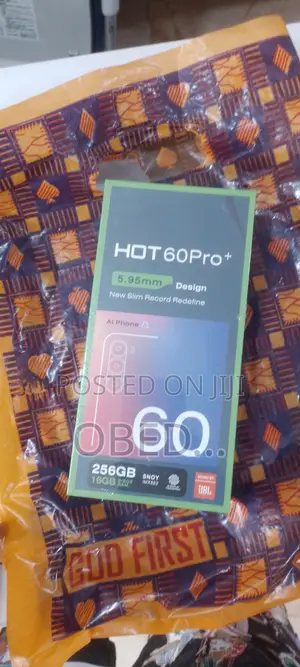 New Infinix Hot 60 Pro+ 256 GB Black