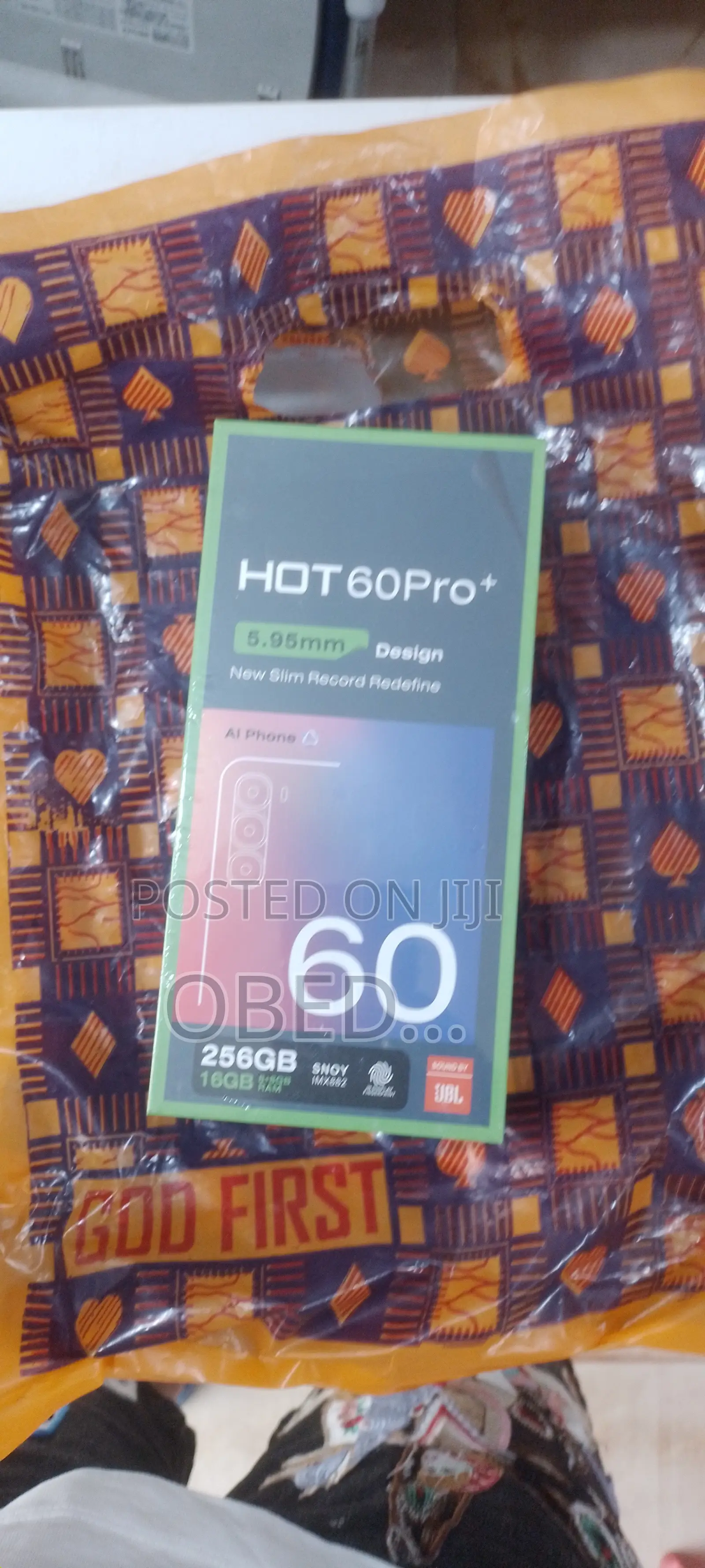 New Infinix Hot 60 Pro+ 256 GB Black