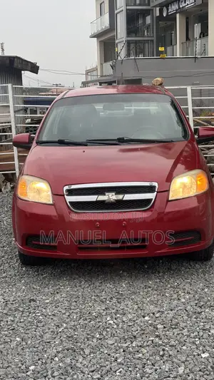 Chevrolet Aveo 2010 Red