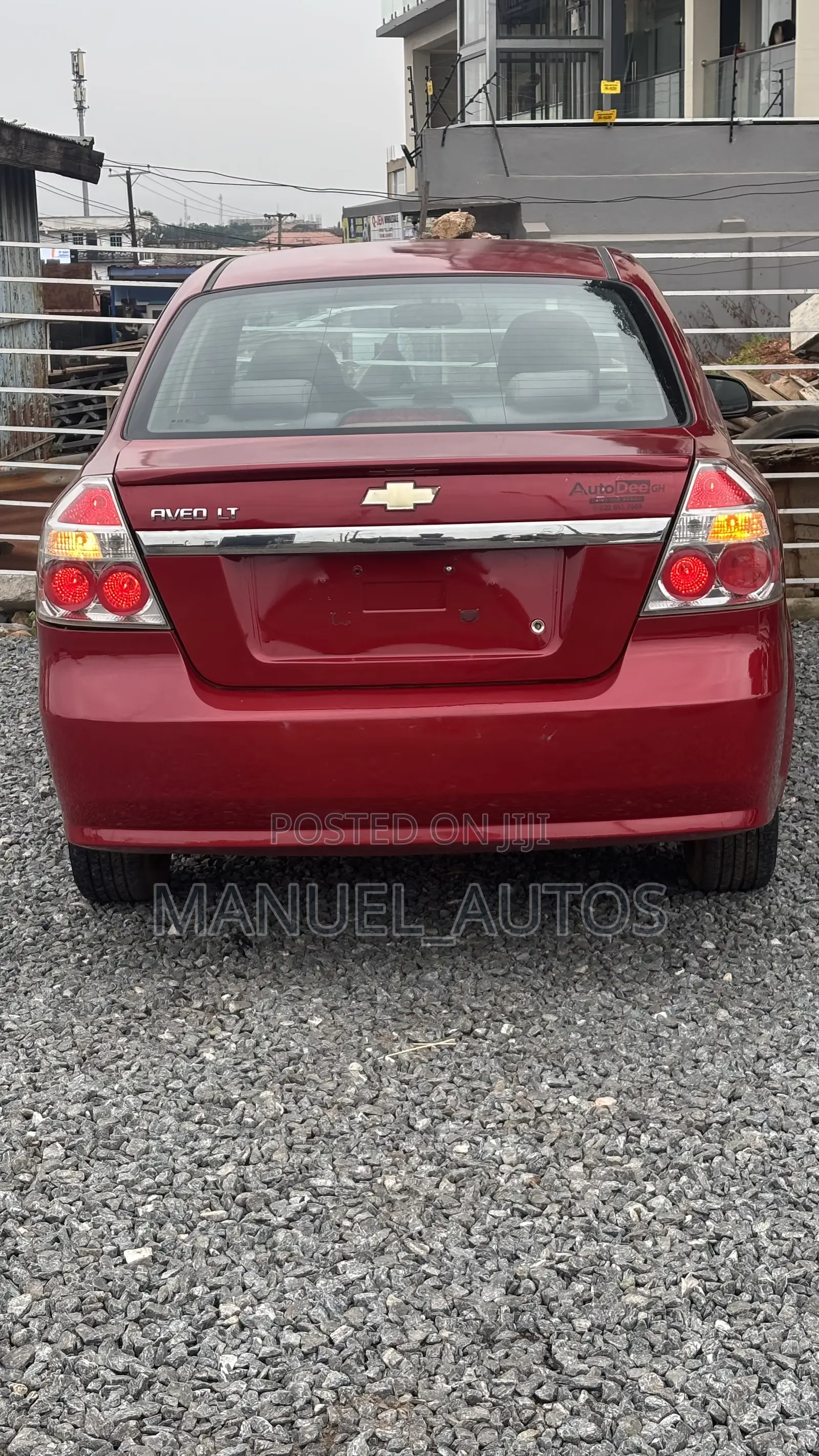 Chevrolet Aveo 2010 Red