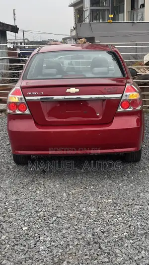 Chevrolet Aveo 2010 Red