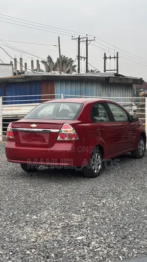 Chevrolet Aveo 2010 Red
