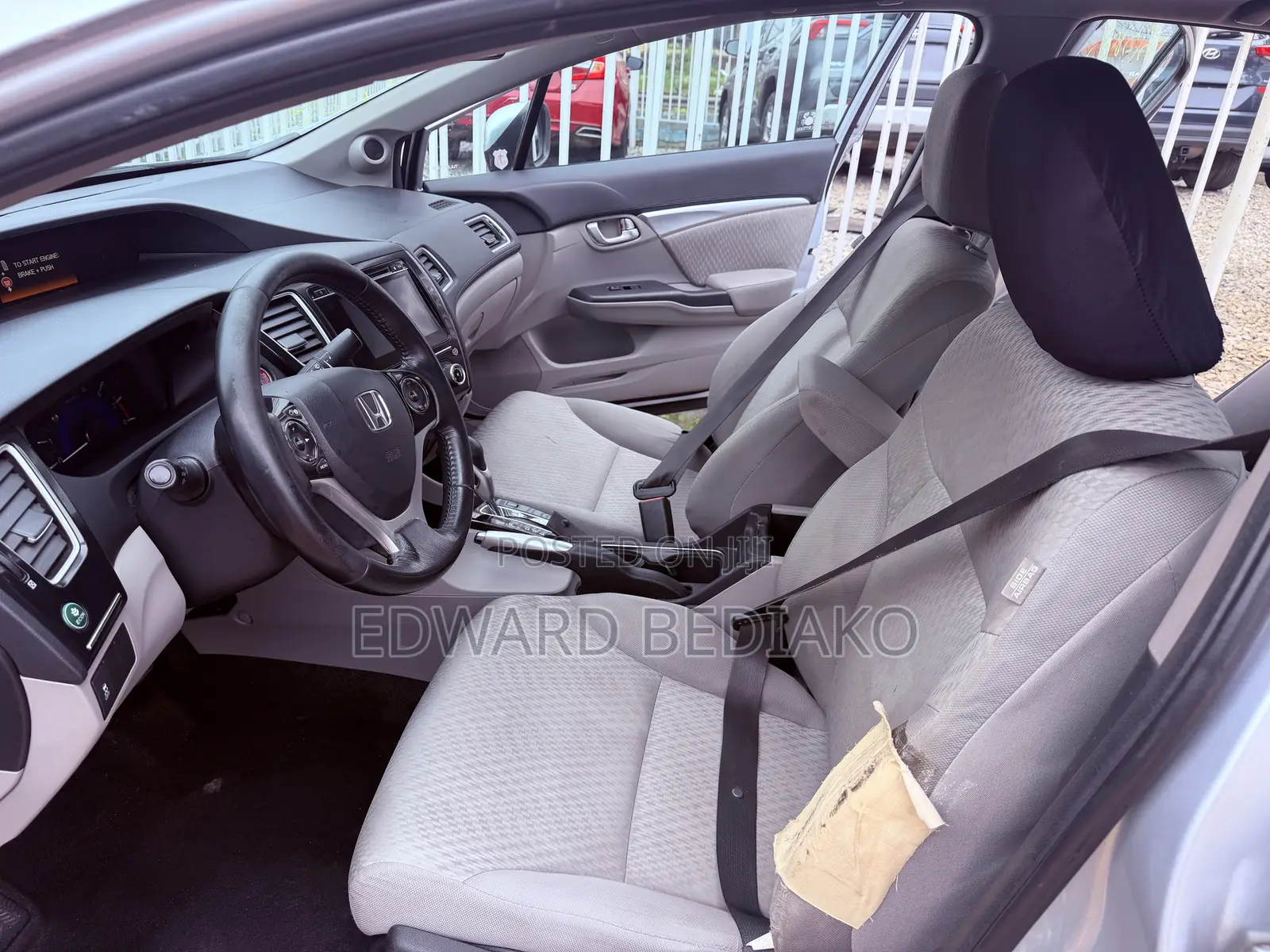 Honda Civic EX-L 4dr Sedan (1.8L 4cyl CVT) 2015 Silver