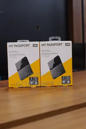 WD 2TB My Passport Portable External Hard