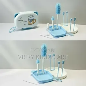Only Baby Milk Bottle Washing and Drying Rack Set