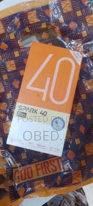 New Tecno Spark 40 Pro 256 GB Blue