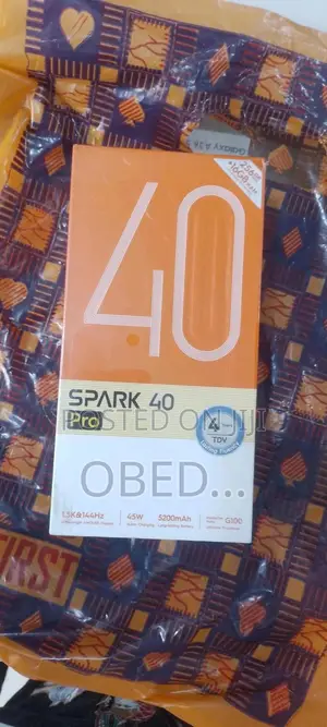 New Tecno Spark 40 Pro 256 GB Blue