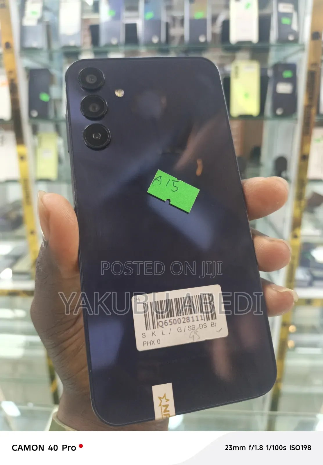 Samsung Galaxy A15 5G 128 GB Black