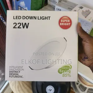 22W LED Recessed Ceiling Light Downlight - Round