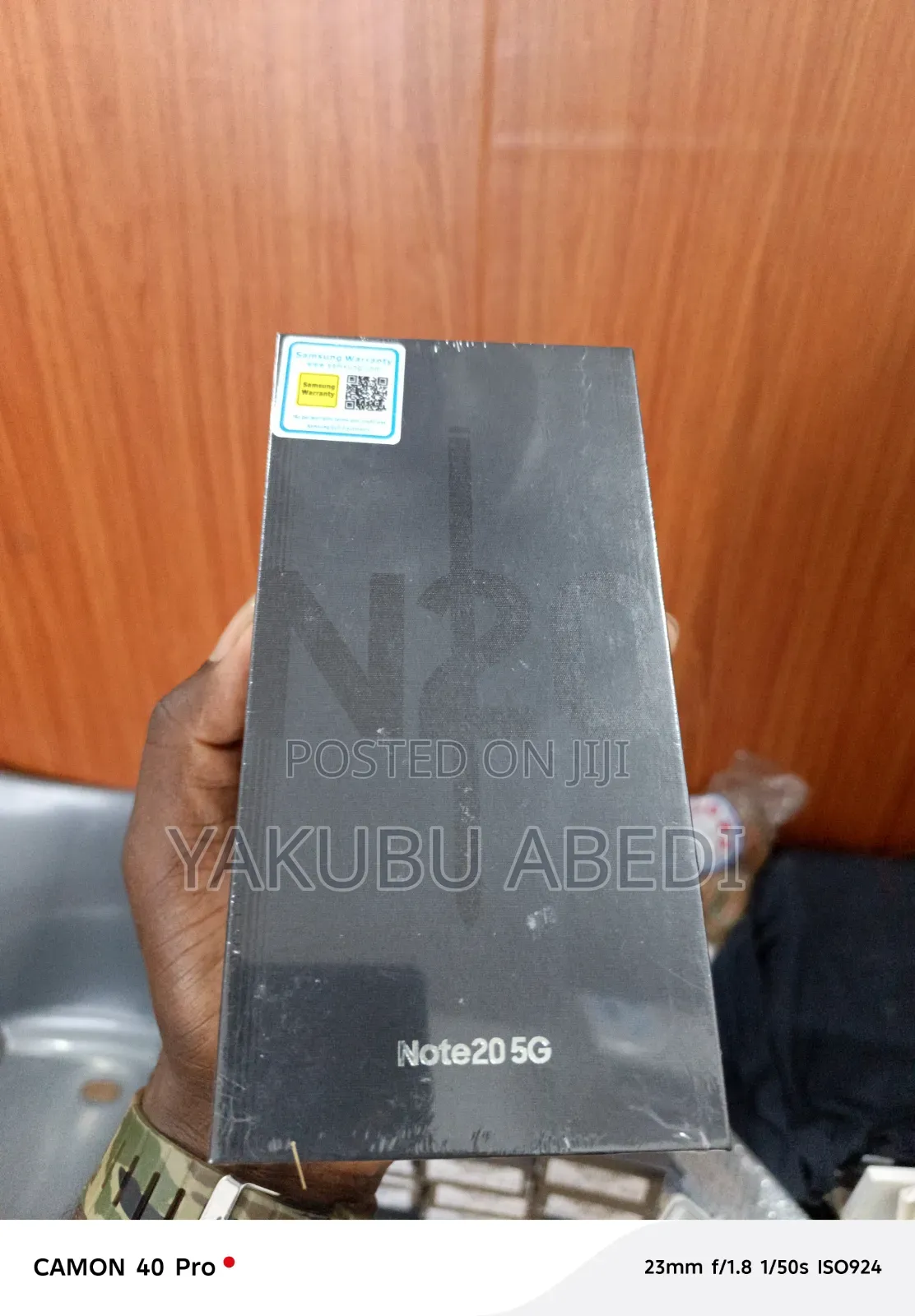 New Samsung Galaxy Note 20 5G 256 GB Bronze