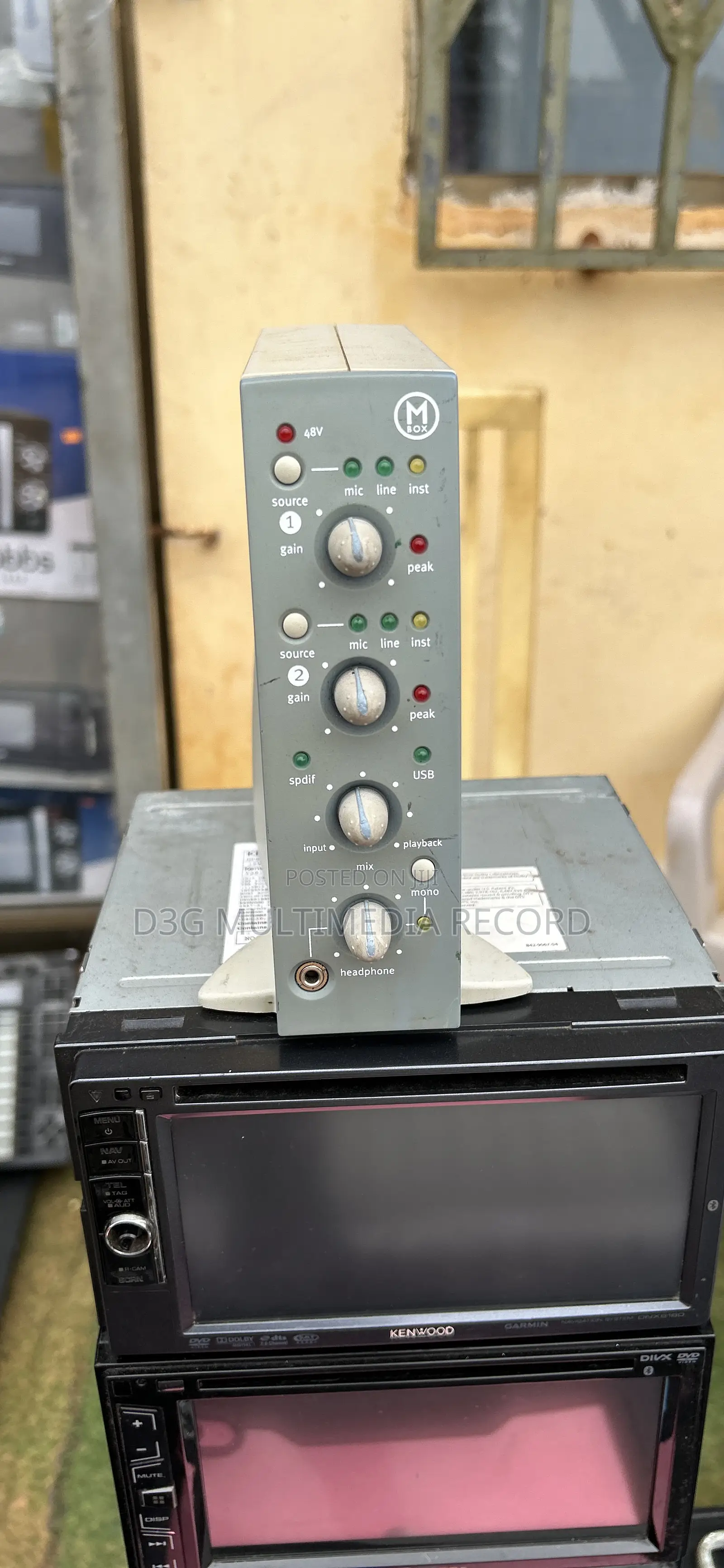 M Box Studio Sound Card