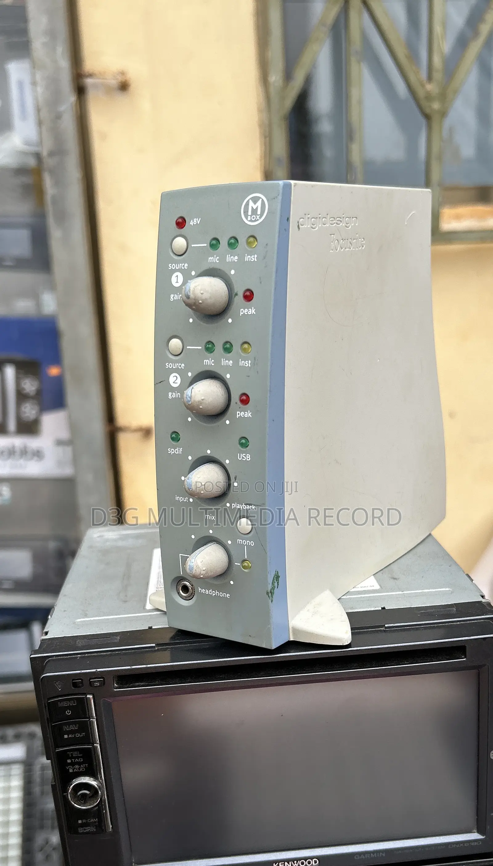 M Box Studio Sound Card