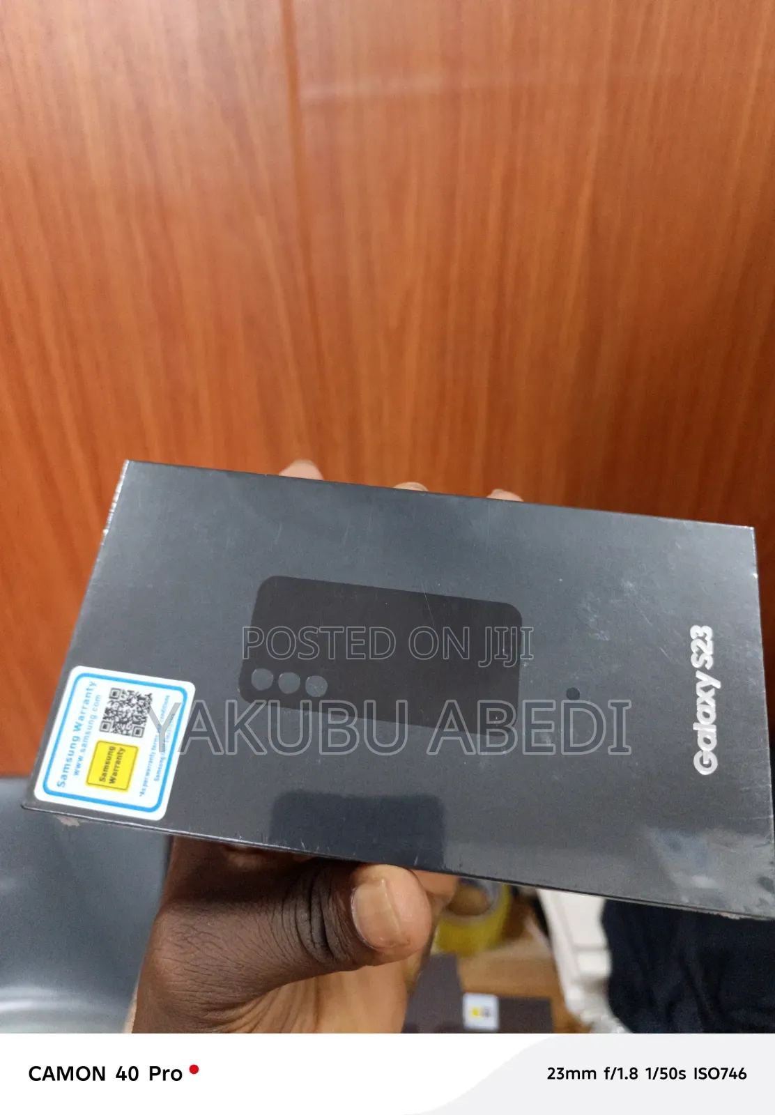 New Samsung Galaxy S23 128 GB Black