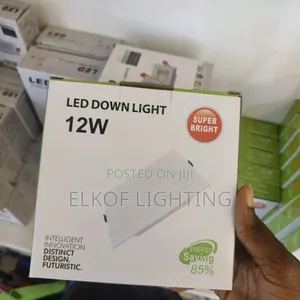12 LED Recessed Ceiling Light Downlight - Square