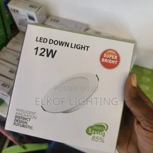 12w LED Recessed Ceiling Light Downlight - Round