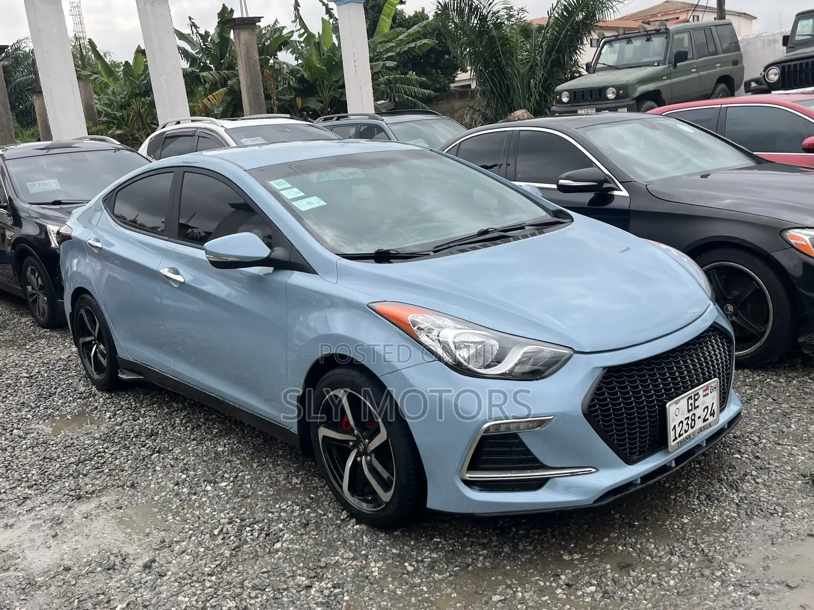 Hyundai Elantra GLS Sedan FWD (1.8L 4cyl 6M) 2013 Blue