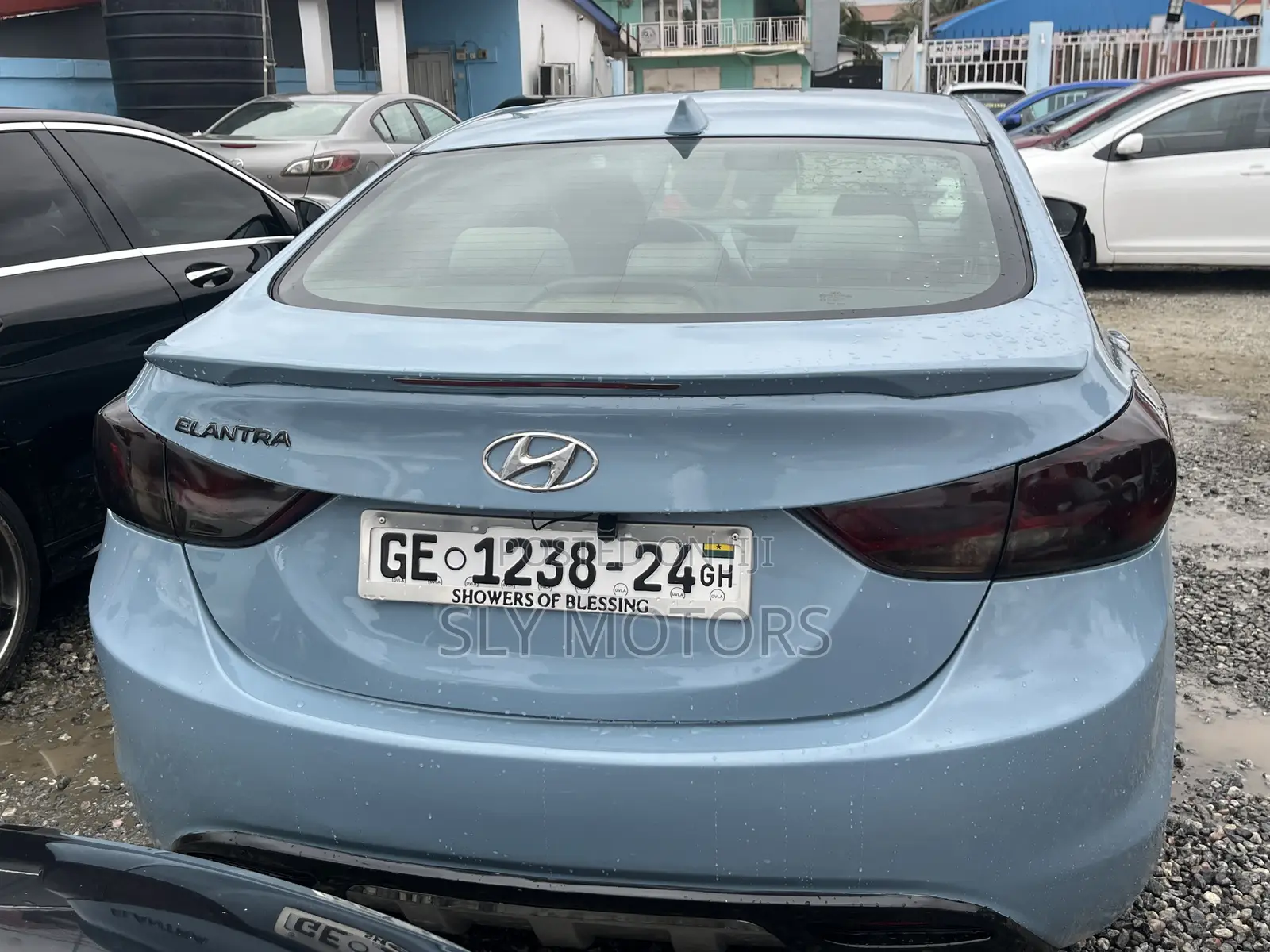 Hyundai Elantra GLS Sedan FWD (1.8L 4cyl 6M) 2013 Blue