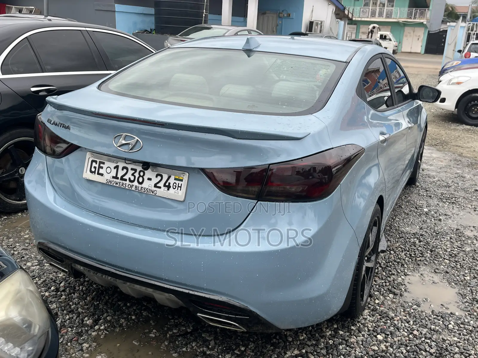 Hyundai Elantra GLS Sedan FWD (1.8L 4cyl 6M) 2013 Blue