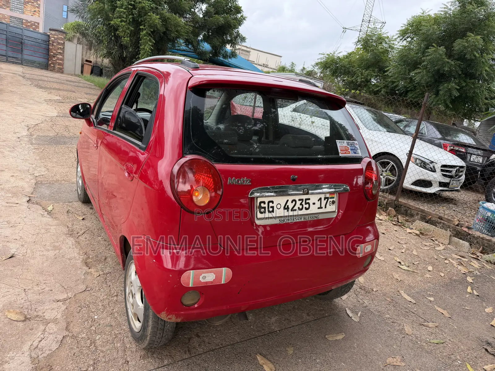 Daewoo Matiz 2006 Red