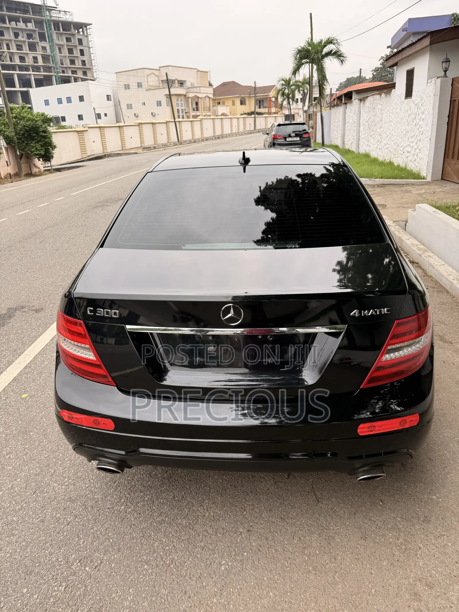 Mercedes-Benz C300 Luxury 4Matic Sedan AWD (3.5L 6cyl 7A) 2013 Black