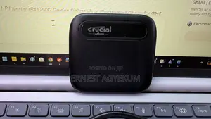Crucial X6 500GB Portable SSD + USB-C Cable (Mint Condition)