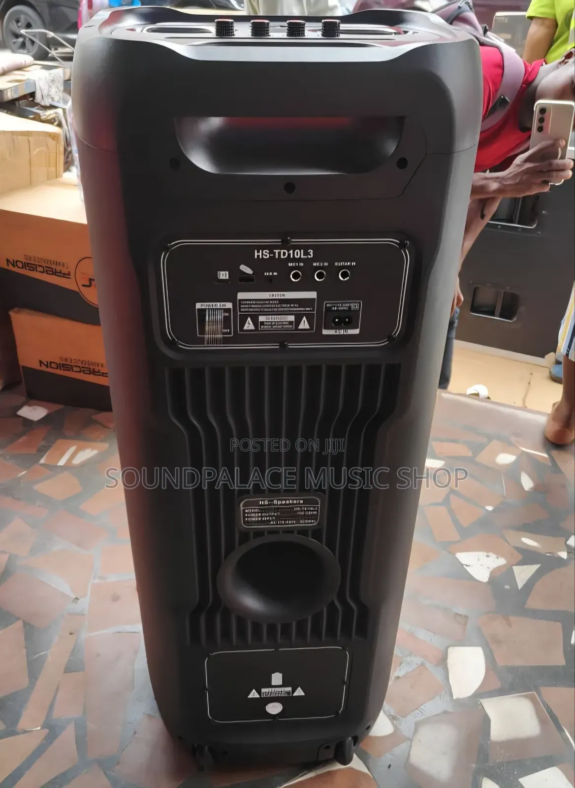JBL Party Box 1601 Wireless Speaker With Two Microphones.