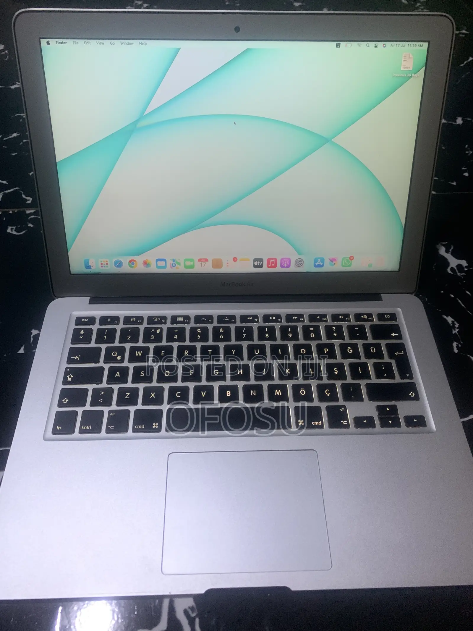 Laptop Apple MacBook Air 2015 4GB Intel Core i5 SSD 128GB