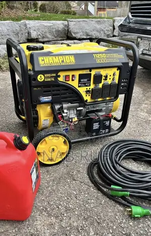 Champion 9000-Watt Gas Portable Generator With Wireless Remote Start