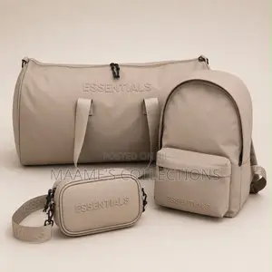 Essentials Fear God Travel Duffel Bag, Backpack and Crossbody Bag Set