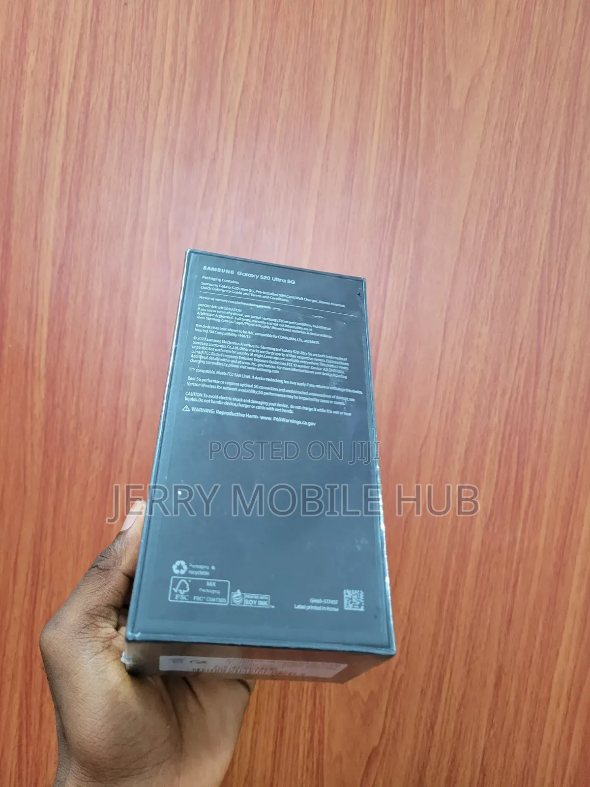 New Samsung Galaxy S20 Ultra 5G 128 GB Bronze