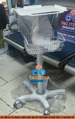 ECG Machine Trolley/Stand (Adjustable)
