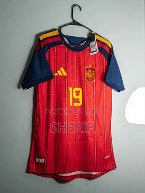 Spain National Team Home Jersey – Authentic Adidas | Brand New