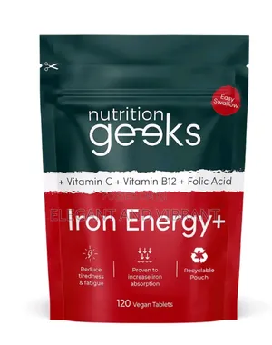 Iron Tablets 14mg for Energy, Immunity Fatigue |120 Iron Supplements