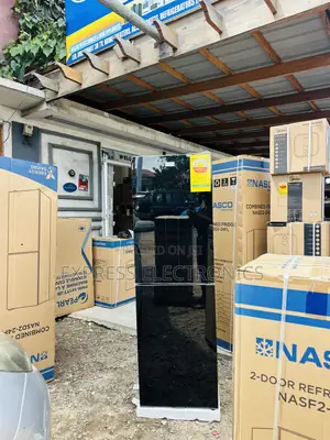 Call and Order Black Nasco NASD2-24fl Double Door Fridge