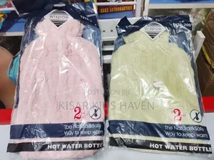 Hot Water Bottle With Fleece Cover 2L