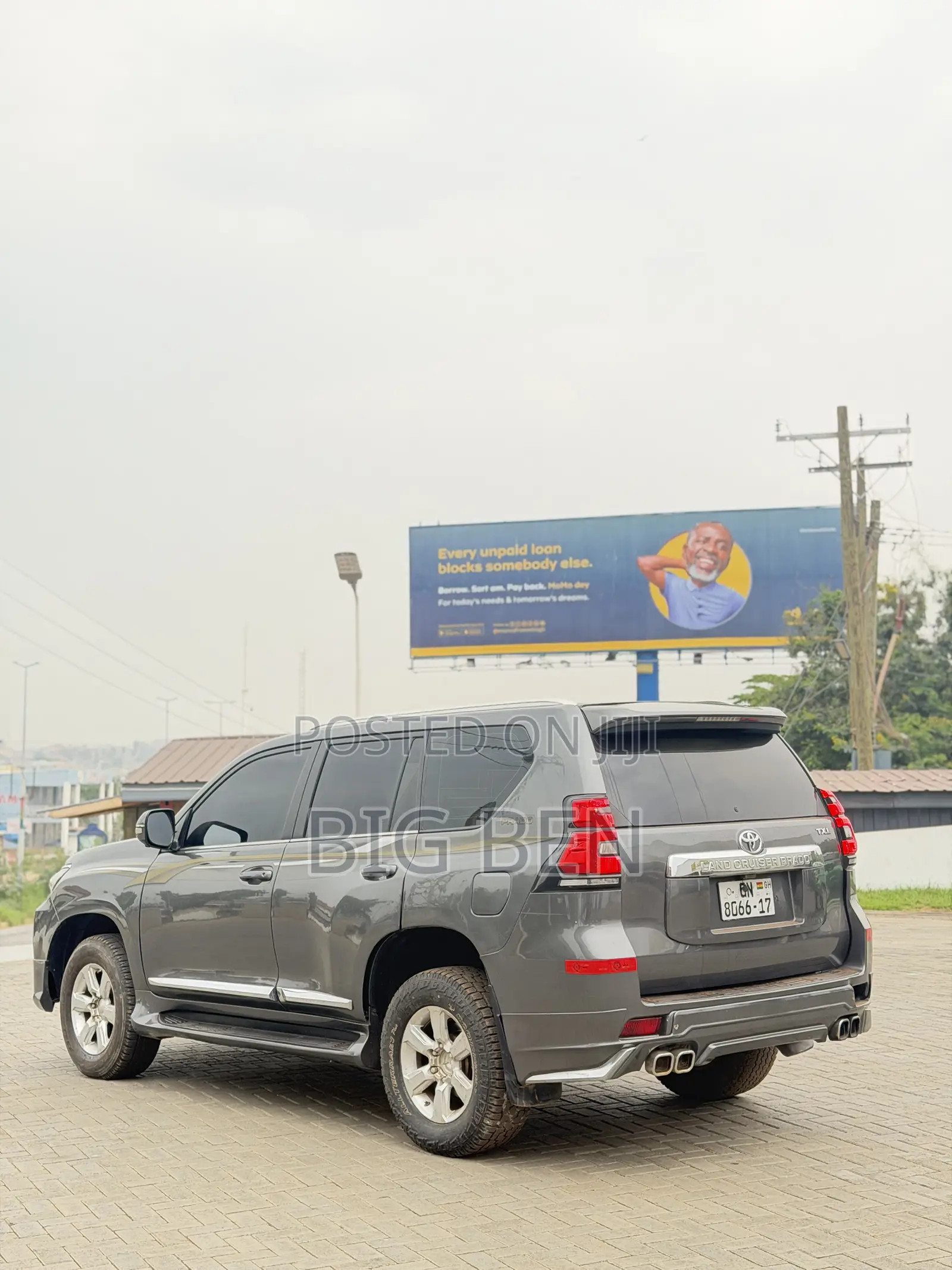 Toyota Land Cruiser Prado 4.0 2017 Gray