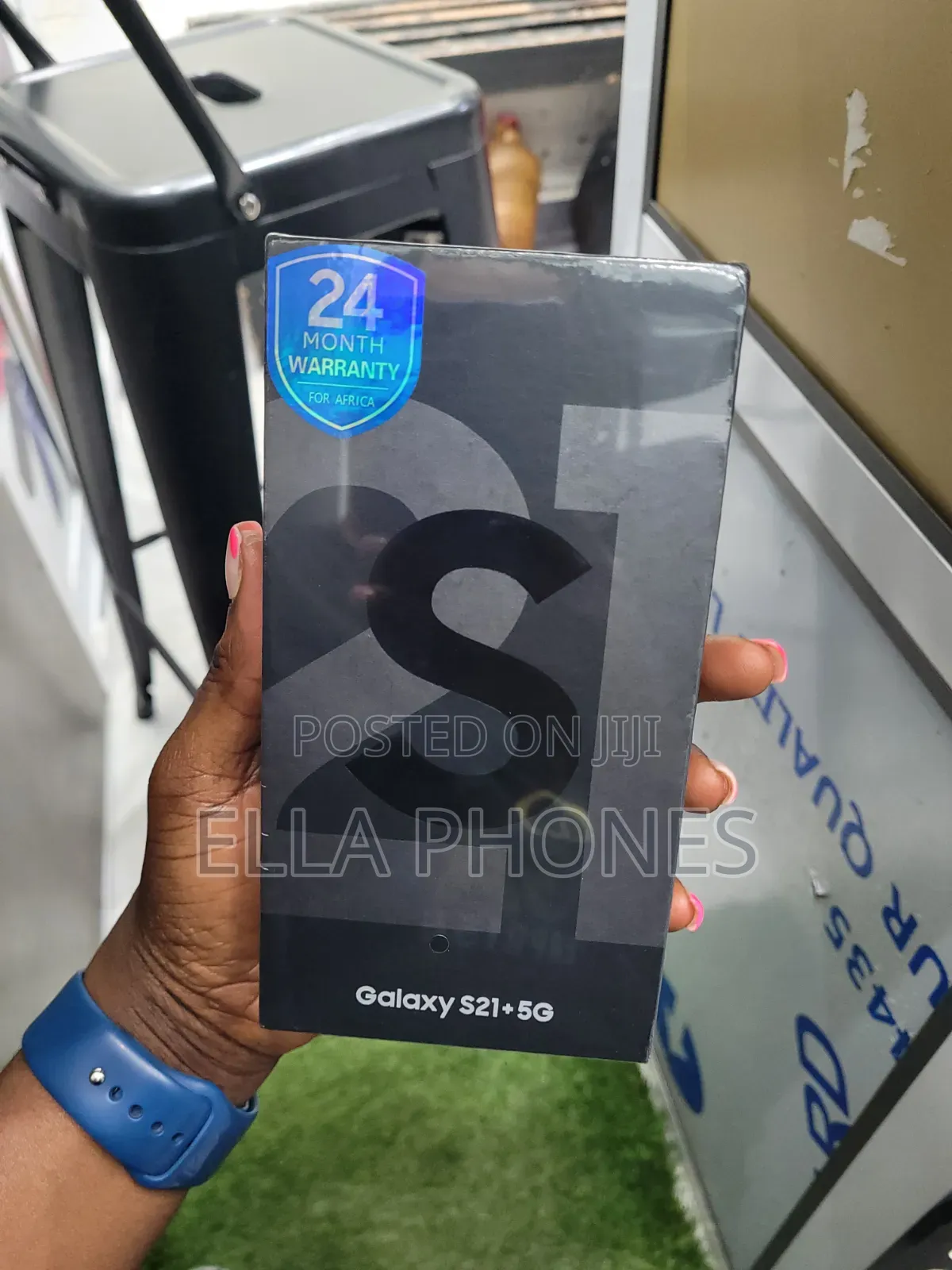 New Samsung Galaxy S21+ 5G 128 GB Black