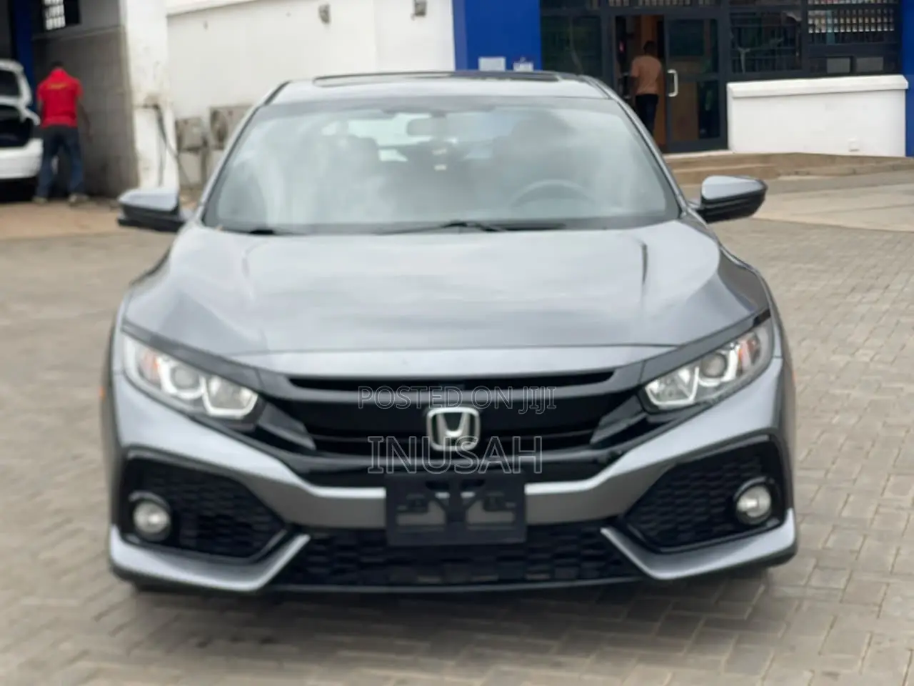 Honda Civic EX Hatchback 2018 Gray