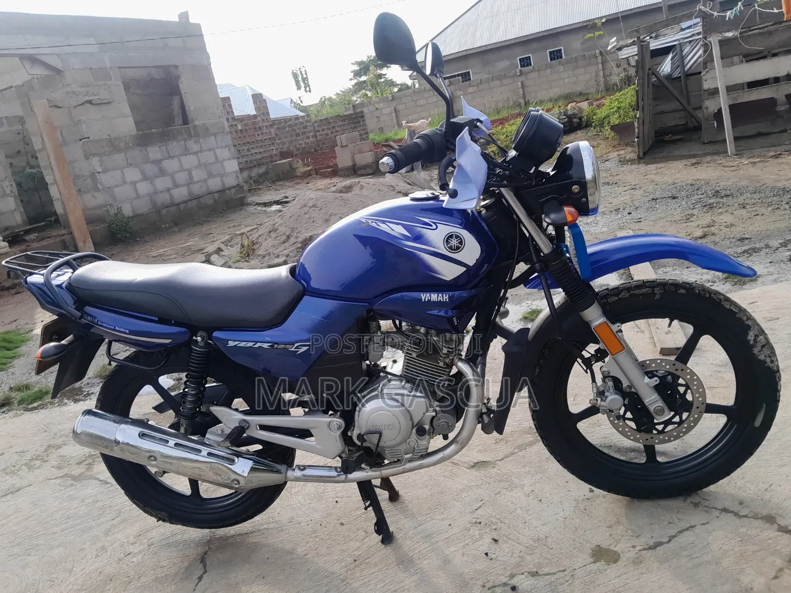 Yamaha YBR125 2026 Blue