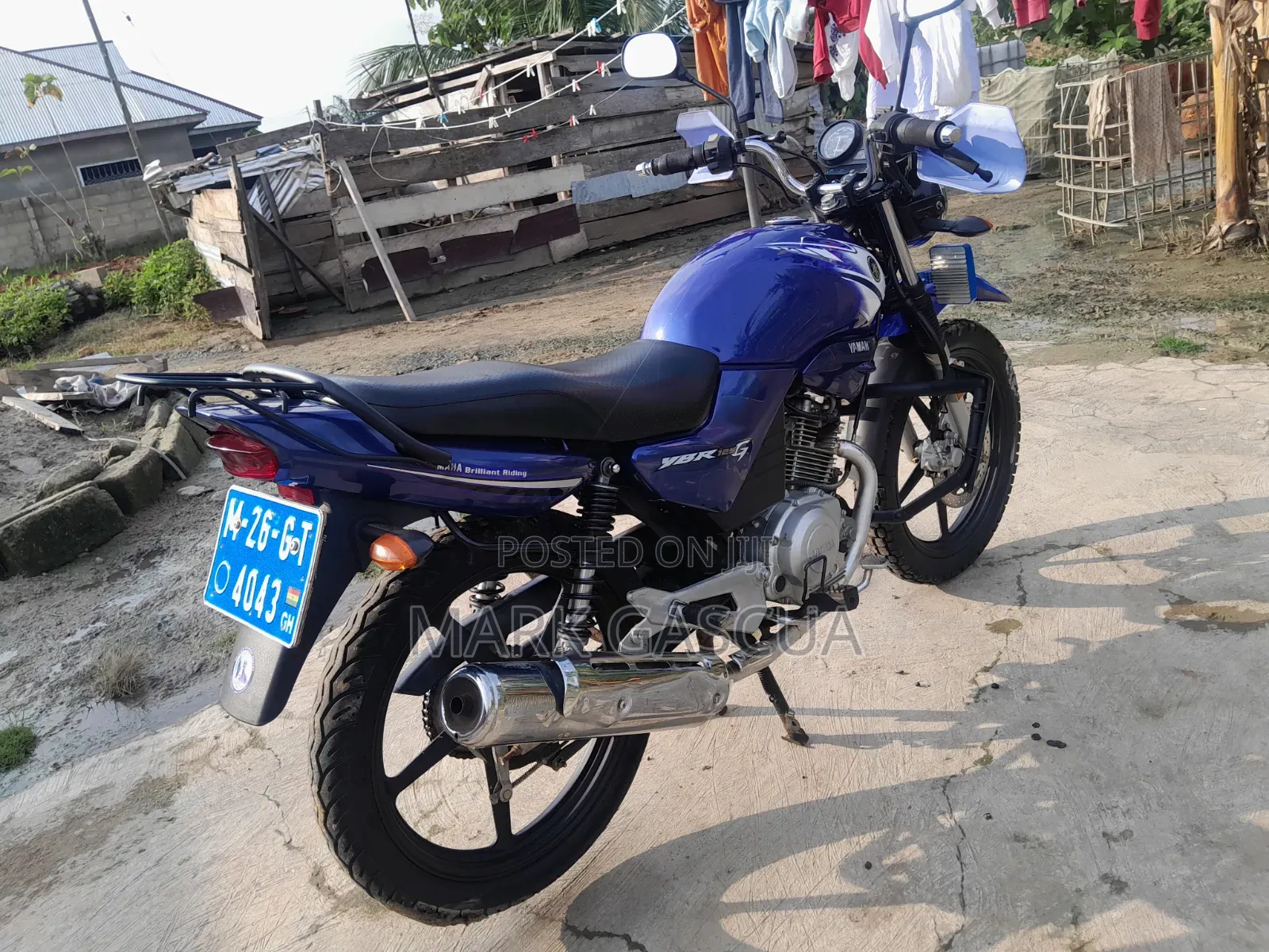 Yamaha YBR125 2026 Blue