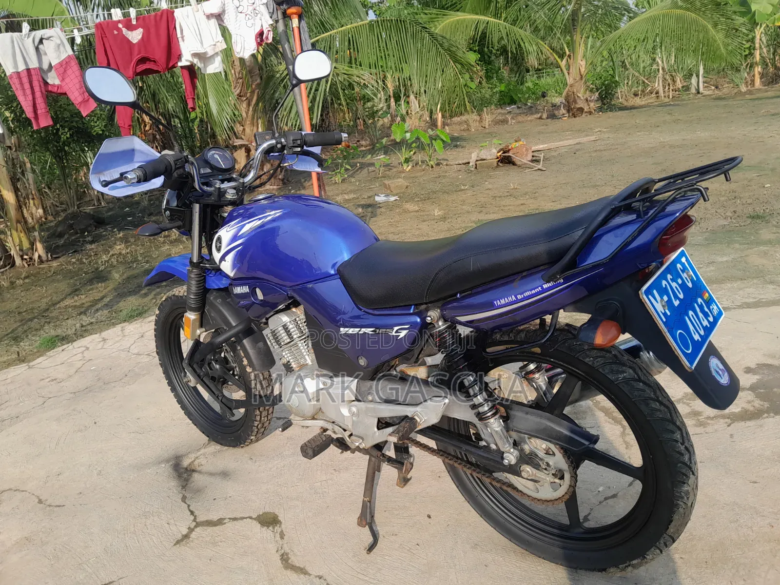 Yamaha YBR125 2026 Blue