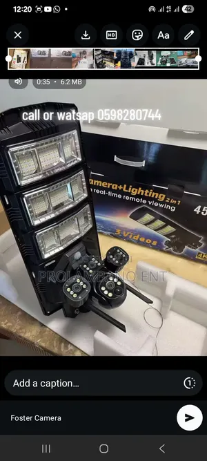 4G Streetlight Solar Camera V380 Pro