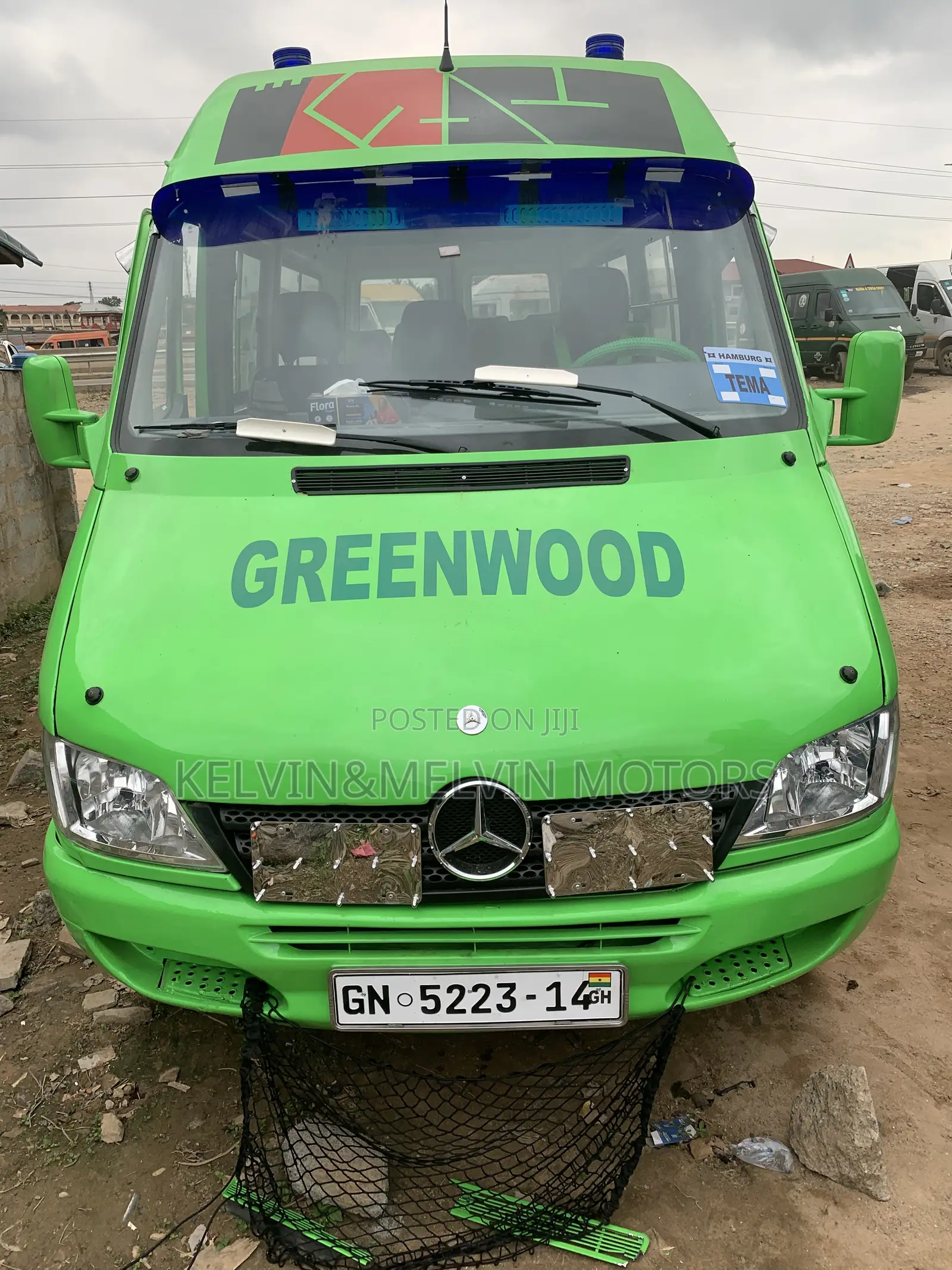 Mercedes-Benz Sprinter 2014 Green