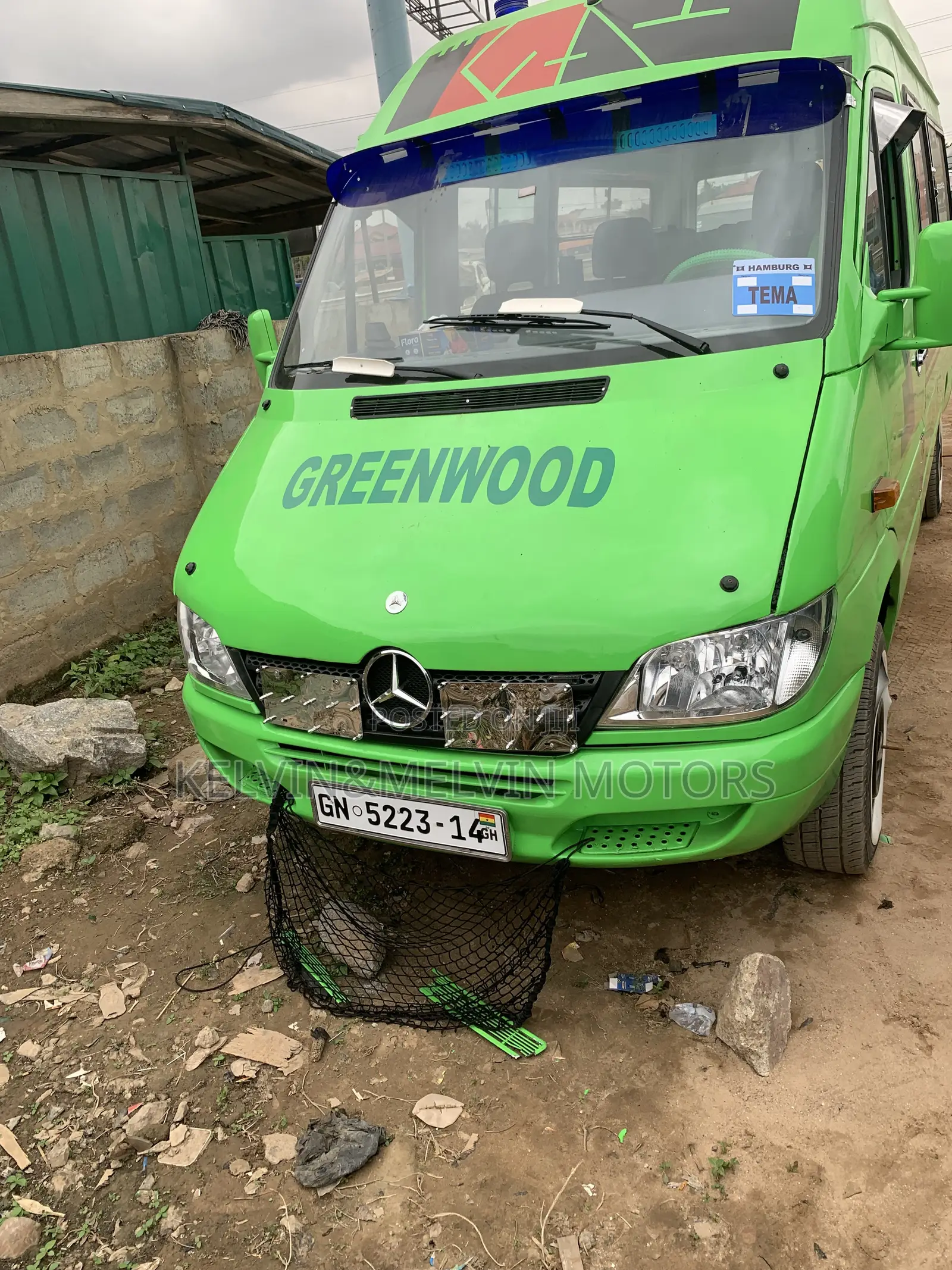 Mercedes-Benz Sprinter 2014 Green